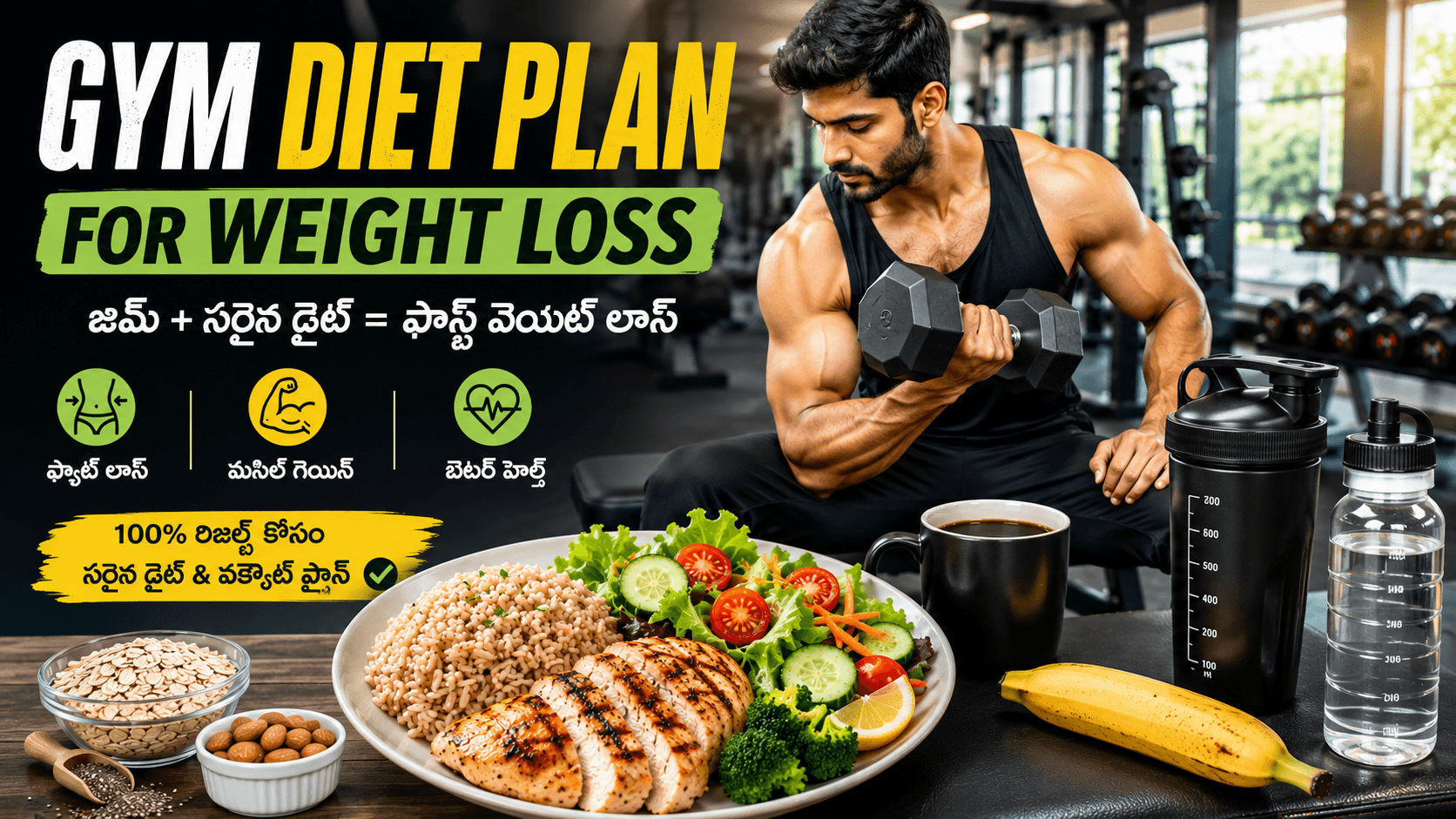 Gym Diet Plan for Weight Loss