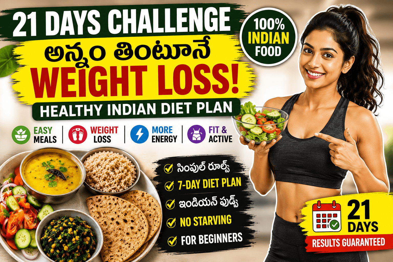 Healthy Indian Diet Plan for Beginners