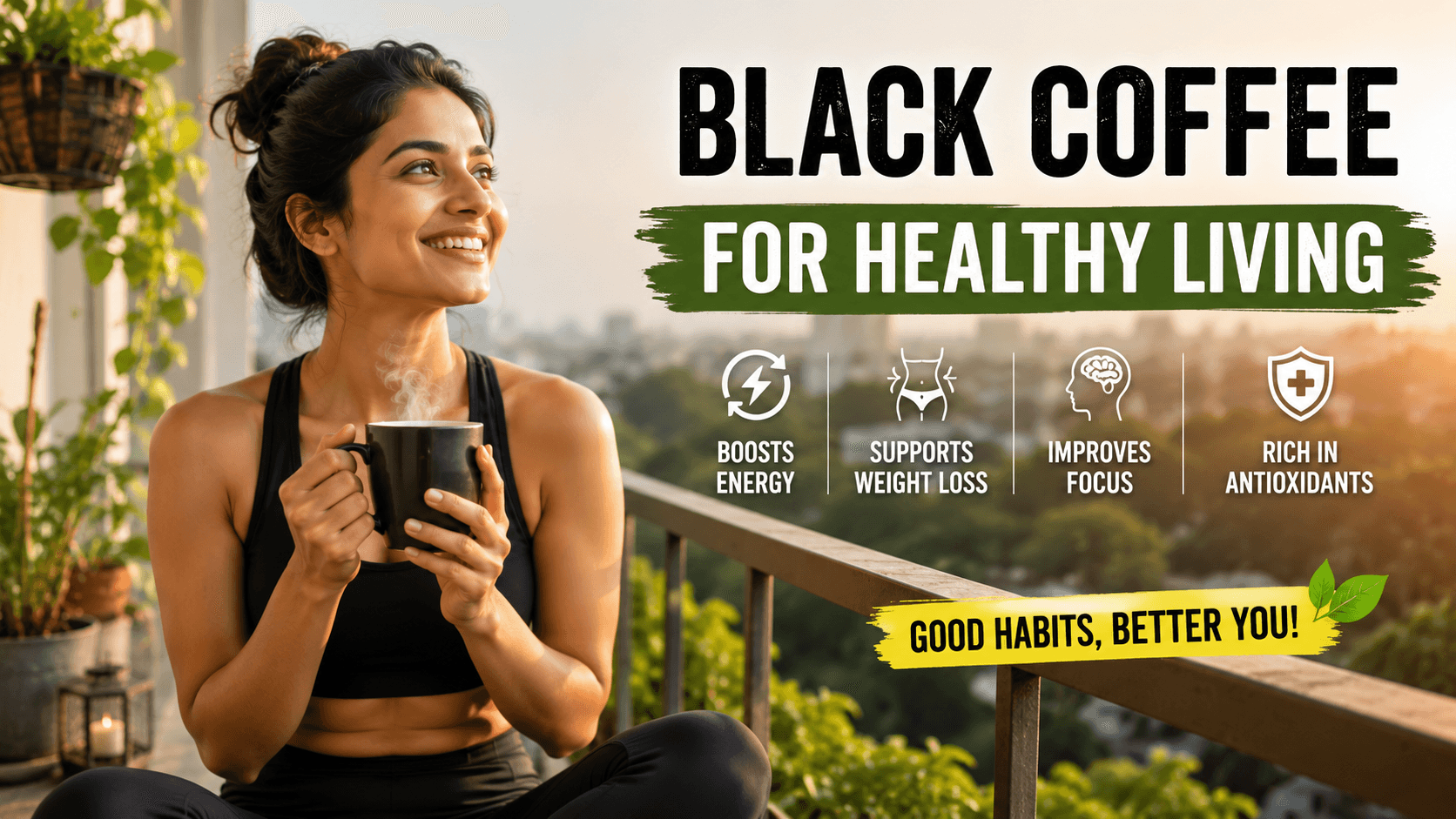 How to Prepare Black Coffee at Home